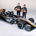 Force India shows new livery for 2015 F1 season image