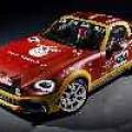 Turbocharged Fiat 124 Abarth R-GT rally car unleashed image
