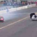 This is why purpose-built drag racing cars need parachutes image