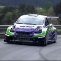 This fire-breathing rally car is really a Mitsubishi Mirage image