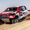 Fernando Alonso finishes 2020 Dakar in Hilux without windshield image