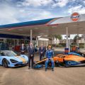 We want to see the classic Gulf livery on McLaren's Formula One car image