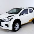 Ralliart built a Mitsubishi Mirage Evolution...sort of image