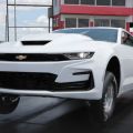 This Chevy Camaro drag car has a 9.4L, big-block V8 image