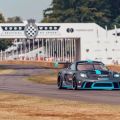 WATCH: Porsche climbs Goodwood with all-electric Cayman GT4 image