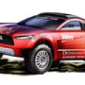 New Mitsubishi 'Racing Lancer' (MRX09) readied for 2009 Dakar image