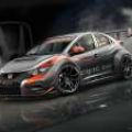 Honda releases first image of 2014 Civic WTCC racer  image