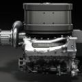 Mercedes reveals 2014 Formula 1 engine image