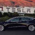 First production Tesla Model 3 unit unveiled, goes to Elon Musk image