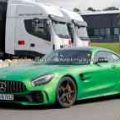 Spied: Mercedes-AMG tests street version of AMG GT4 race car image