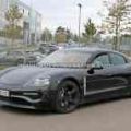 Spied: 2020 Porsche Mission E seen for the first time image