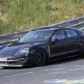Spied: Porsche Mission E making rounds at the 'ring image