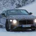 Spied: Bentley Continental GTC drops top for some snow image