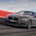 All-new BMW 8 Series prototype tears up test track image