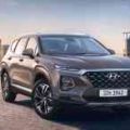 2018 Hyundai Santa Fe shows bold new face image