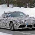Spied: Thinly-veiled Toyota Supra plays in the snow, could debut soon image