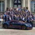100th Bugatti Chiron rolls off the factory floor image