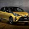 Toyota celebrates 20 years of the Yaris with gold-painted special edition image
