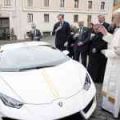 Want a Lamborghini Huracan blessed and signed by Pope Francis? image