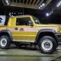 Suzuki Jimny Sierra pickup concept is the fun in function image