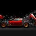 Did someone just blow up a Lamborghini Miura for art's sake? image
