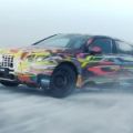 400 HP Mercedes-AMG A45 likes to play in the snow image