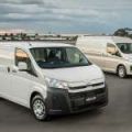 Toyota has a 280 horsepower Hiace V6 image