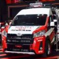 This Toyota Hiace is TRD's new off-road rally support vehicle image
