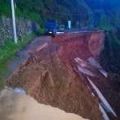 This collapsed road in Benguet looks absolutely terrifying image