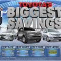 Toyota announces Biggest Savings Promo image