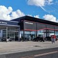 This is the new look of Isuzu dealerships image