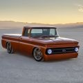 This retro 450 HP Chevrolet E-10 pick-up runs only on electricity image