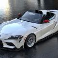 This render of a droptop Supra is drop-dead gorgeous image