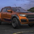This Ford Ranger is dressed up in carbon fiber image