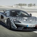 McLaren 620R is a GT4 race car built for the streets image