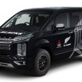 We like the all-black look of this Mitsubishi Delica D:5 image