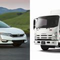 Honda and Isuzu team up for hydrogen fuel cell trucks image