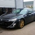 Someone swapped an electric motor into this Toyota 86 image