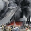 Section of Skyway Stage 3 collapsed due to Pandacan fire image
