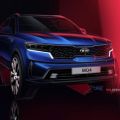 Sleeker 2021 Kia Sorento revealed...in sketch form image