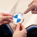 You won't see BMW's new logo on their production cars image