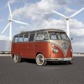 Volkswagen T1 Samba Bus revived as all-electric e-BULLI image