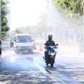 Disinfecting stations on major highways aim to curb virus image