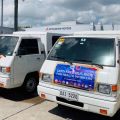 Mitsubishi lends L300 units to transport front liners image