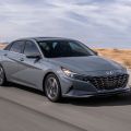 This is the hybrid version of Hyundai's all-new 2021 Elantra image