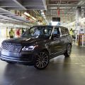 First Range Rover built with social distancing rolls off Solihull line image