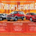 Mitsubishi Motors Philippines brings tempting offers with Mitsubishi's Affordables image