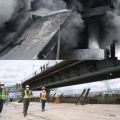 Skyway Stage 3 section destroyed by Pandacan fire now replaced image