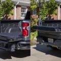 Check out the cool 2-stage tailgate on 2021 Chevy Silverado image