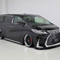 Your Toyota Alphard can be modified to look like the Lexus LM image